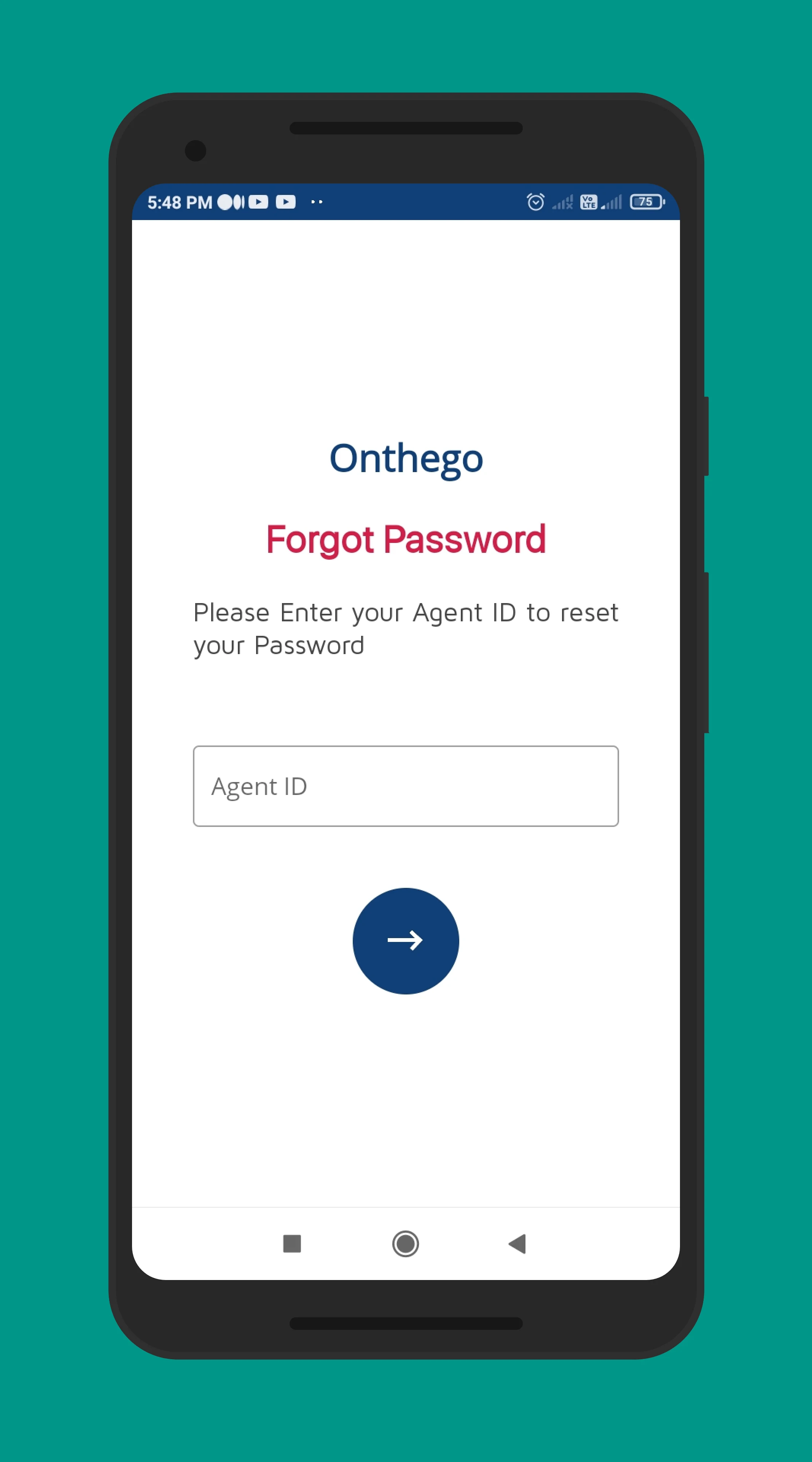 Onthego screenshot